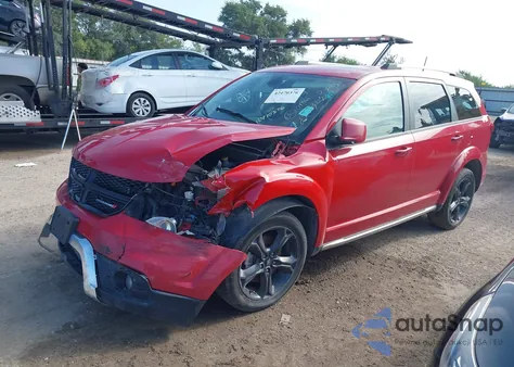 2020 Dodge Journey Crossroad from USA, damaged, VIN 3C4PDCGB5LT220186